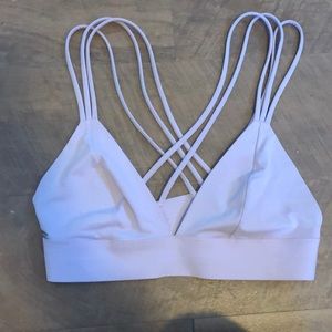 Cross back light pink/mauve Brallete! Pink brand